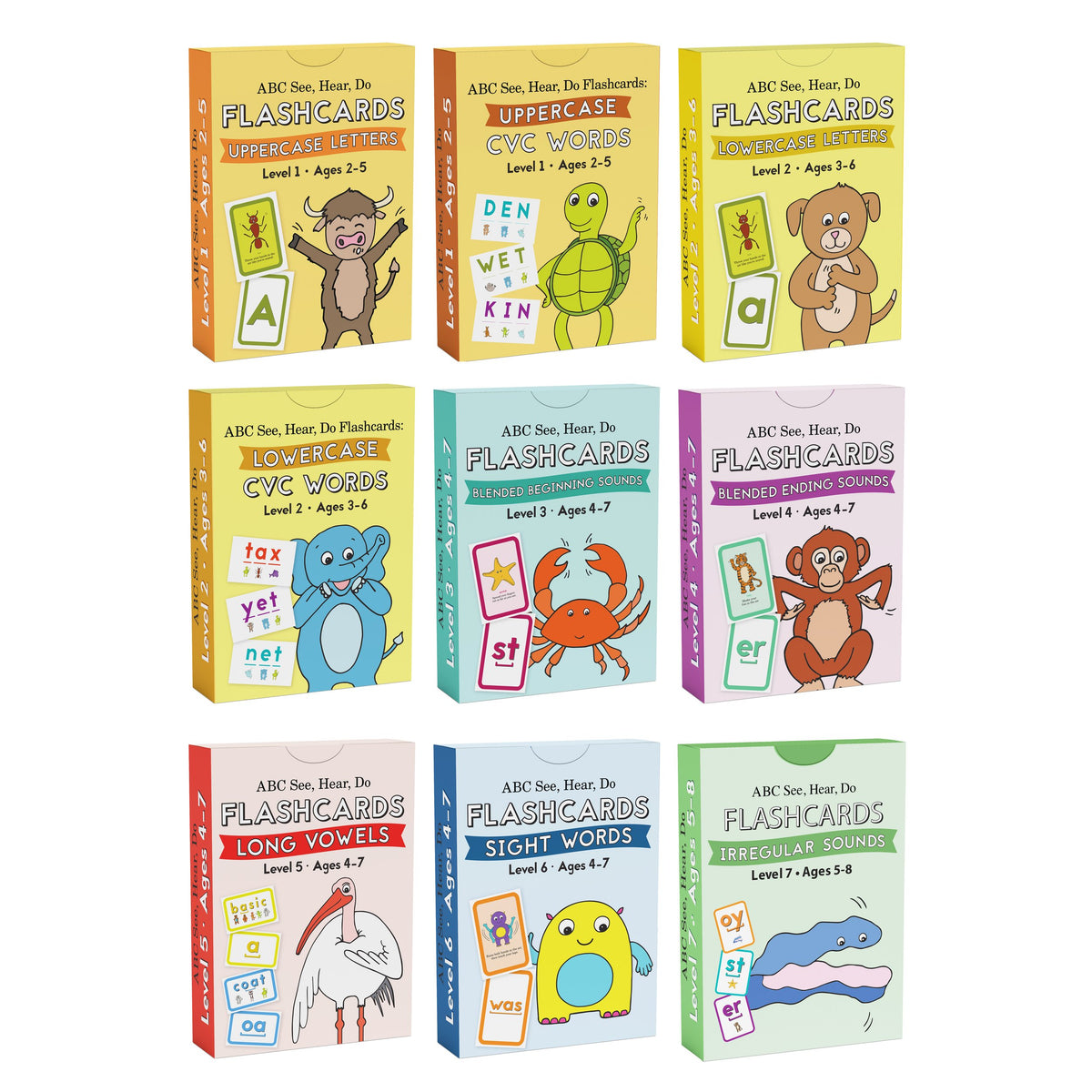 ABC See, Hear, Do Flashcard Bundle