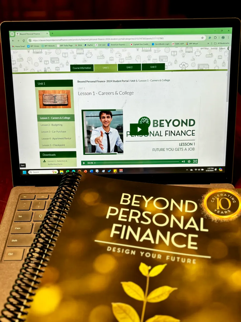 Beyond Personal Finance Teen (Ages 13+) Curriculum
