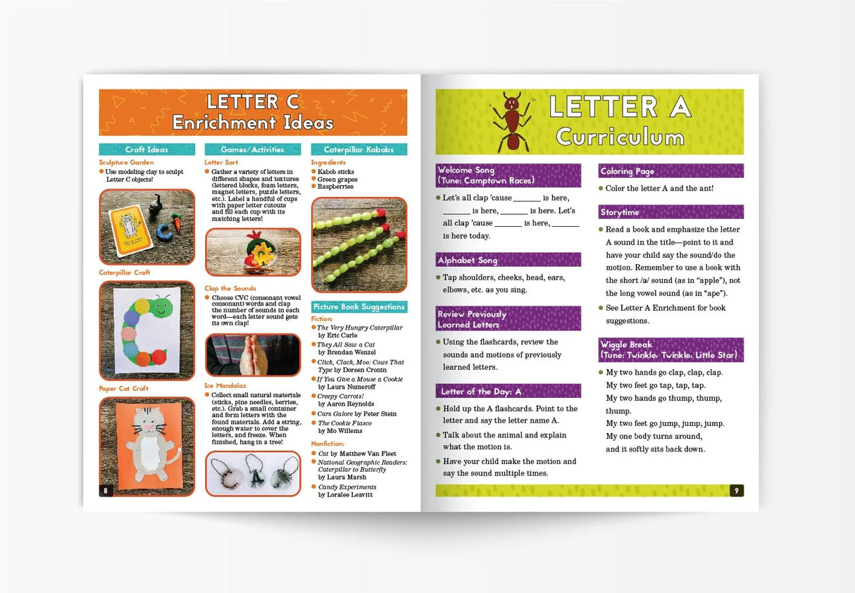 ABC See, Hear, Do Level 1 Bundle: Learn to Read Uppercase Letters