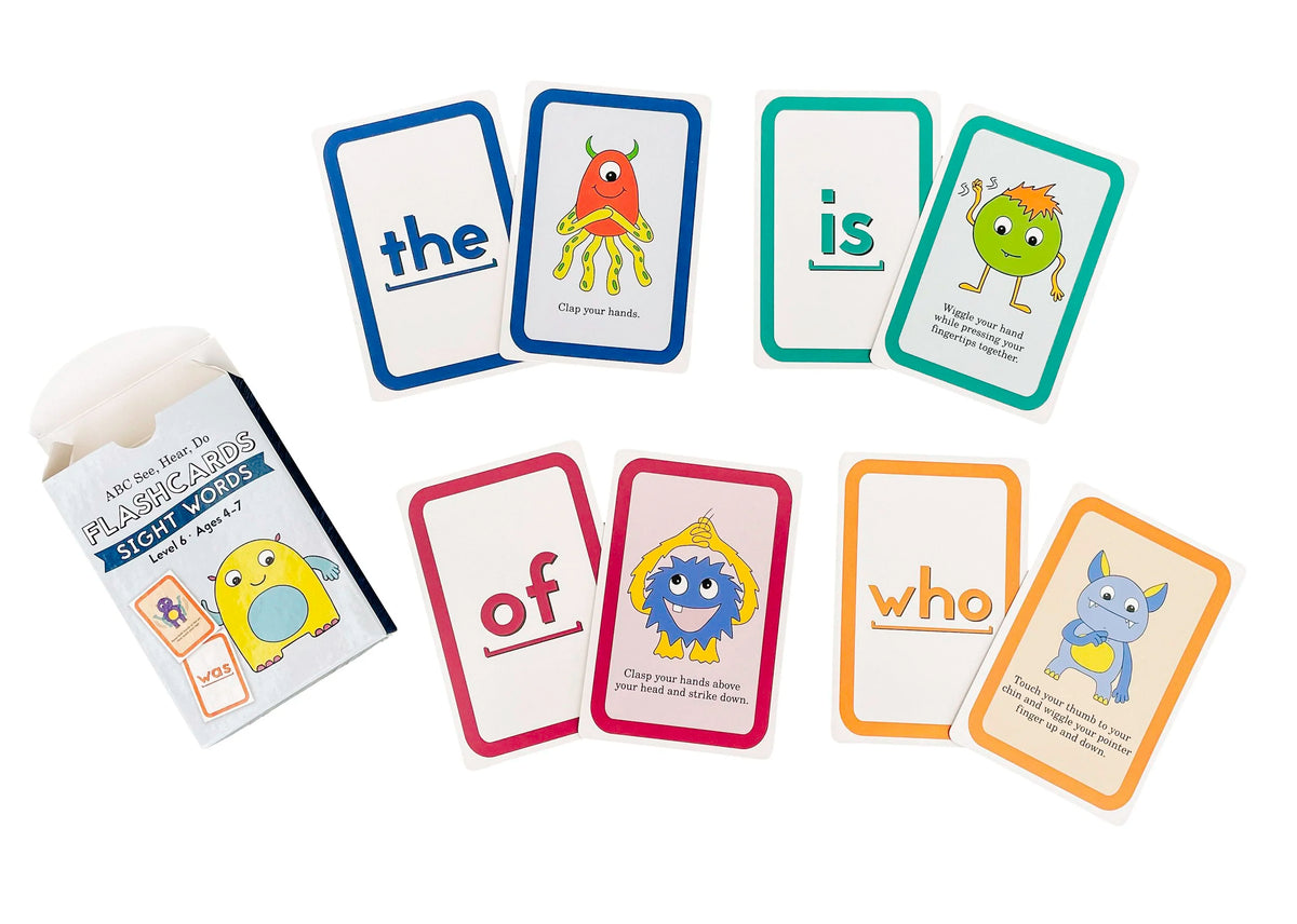 ABC See, Hear, Do Flashcard Bundle