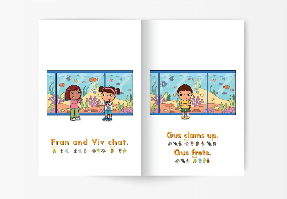 ABC See, Hear, Do Level 3 Bundle: Learn to Read Blended Beginning Sounds