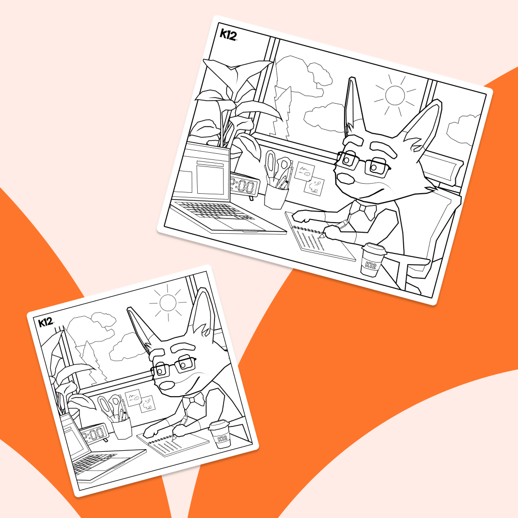 Strider Gets to Work - Printable Coloring Page