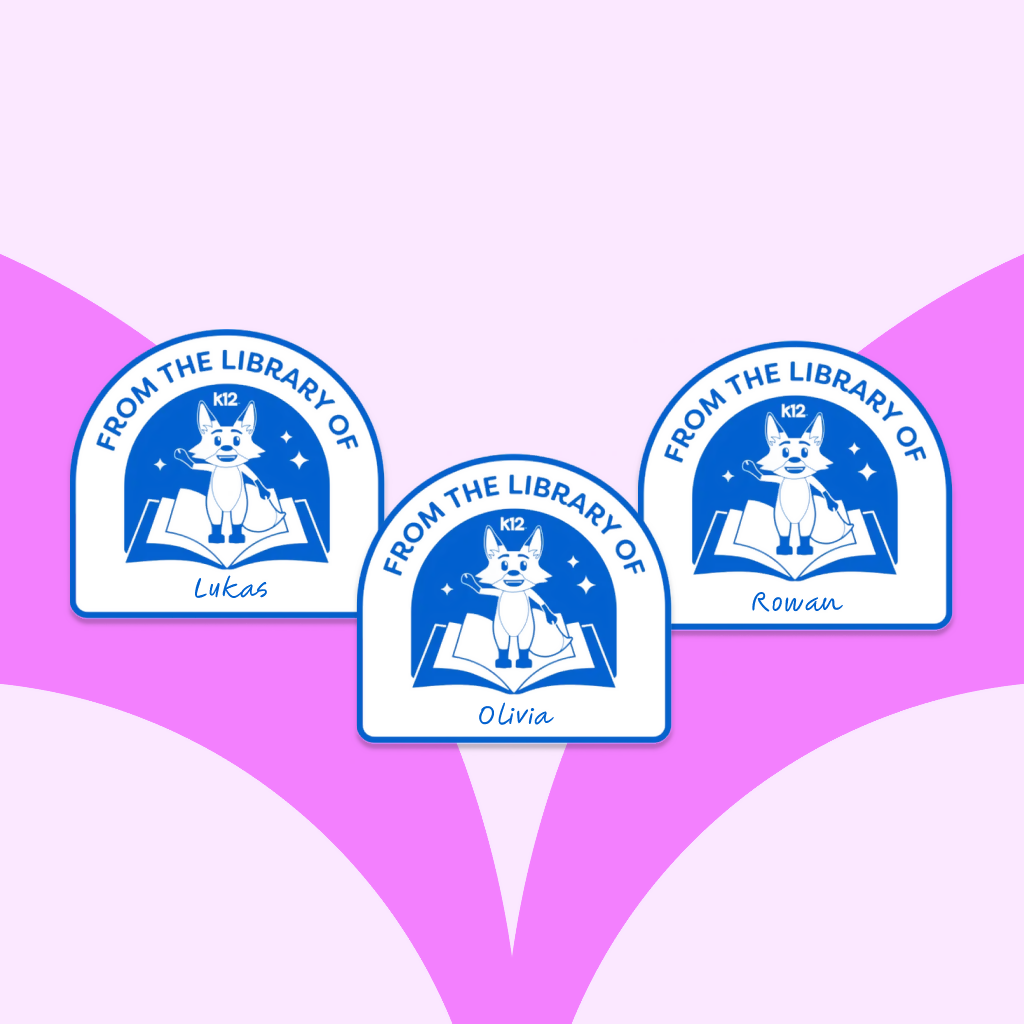 Strider Library Book Badges - Printable Bookplates