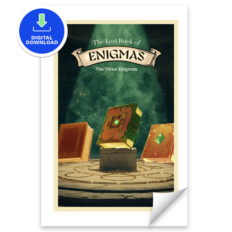 The Lost Book of Enigmas: The Three Enigmas