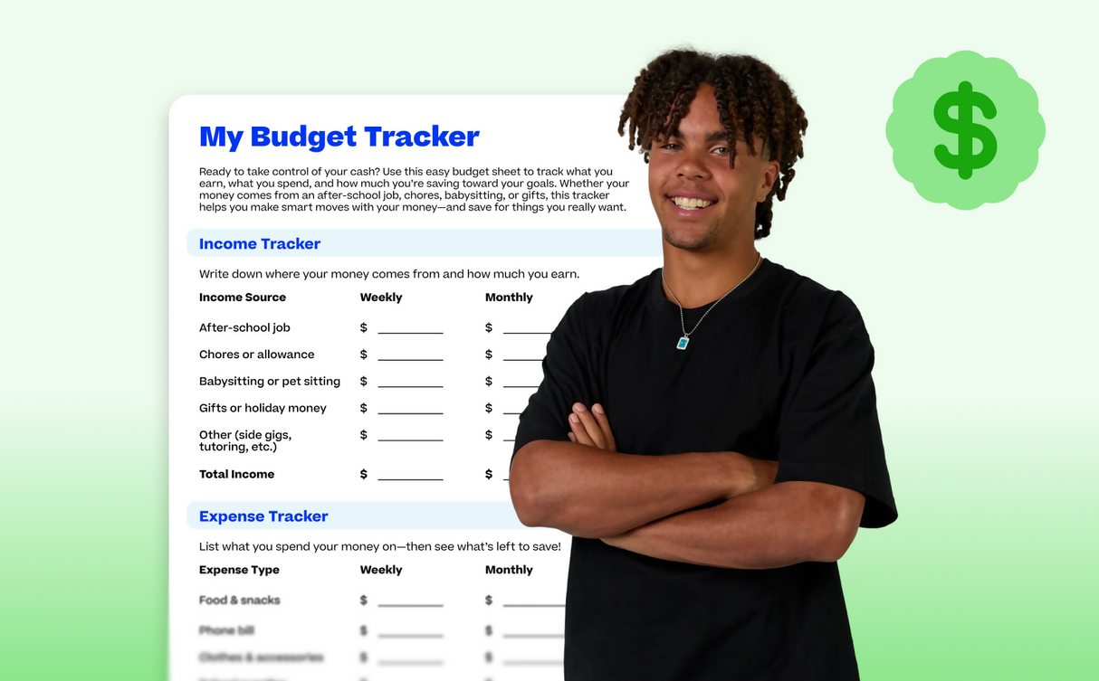 Money Master Plan - Printable Activity Worksheet