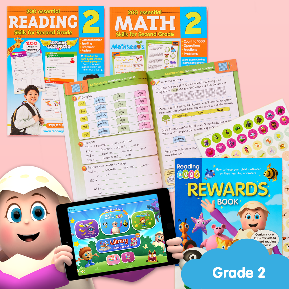 Grade 2 Curriculum Package – Reading and Math