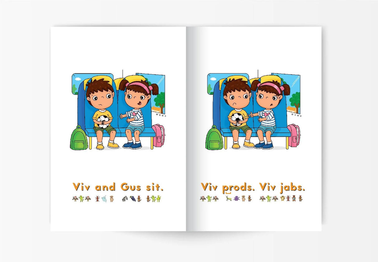 ABC See, Hear, Do Early Reader Book Bundle