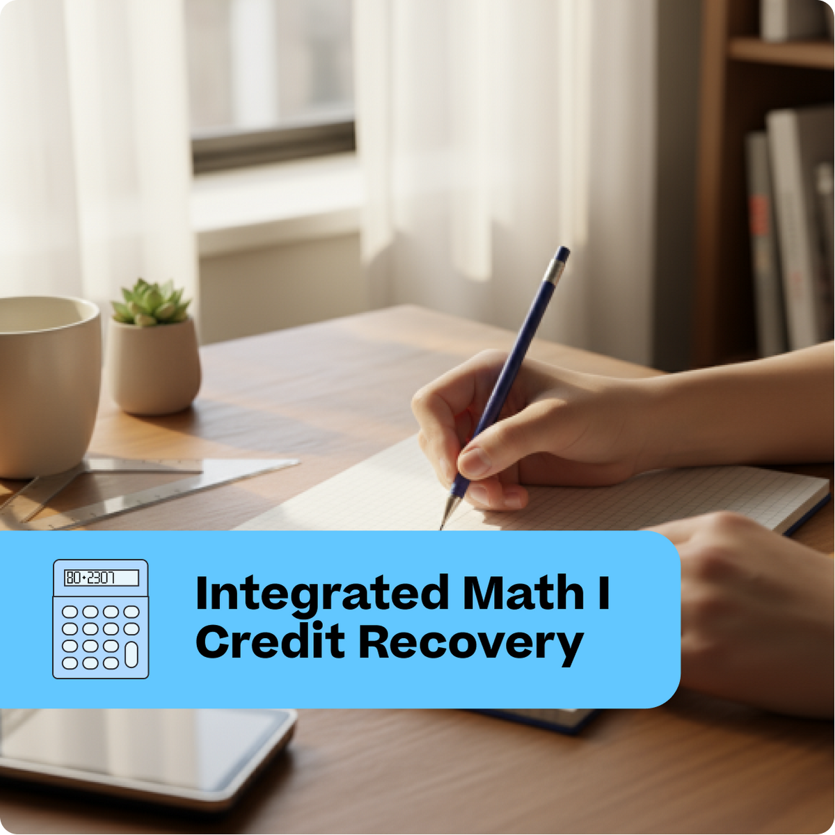 Integrated Math I - Credit Recovery – K12 Learning Store
