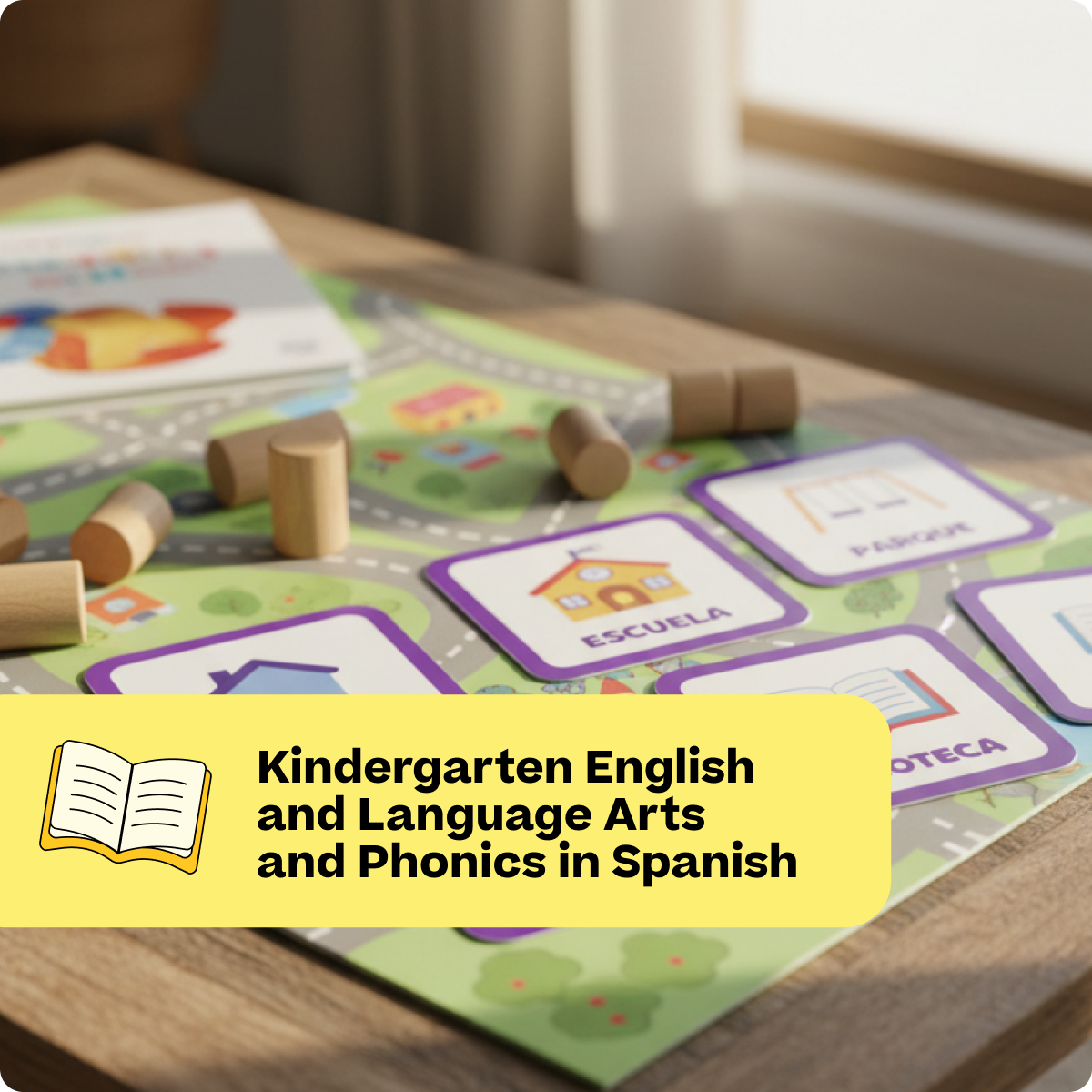 Kindergarten English and Language Arts and Phonics in Spanish