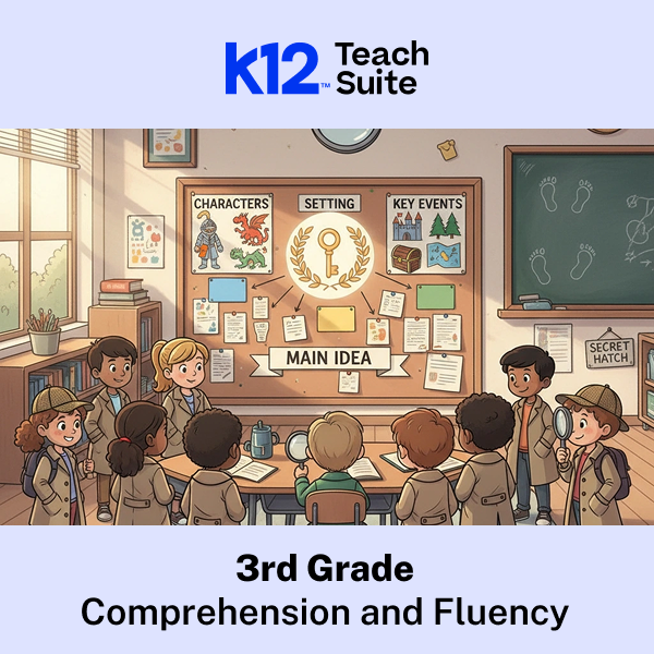 Grade 3: Comprehension and Fluency - Interactive Digital Reading Comprehension Lesson