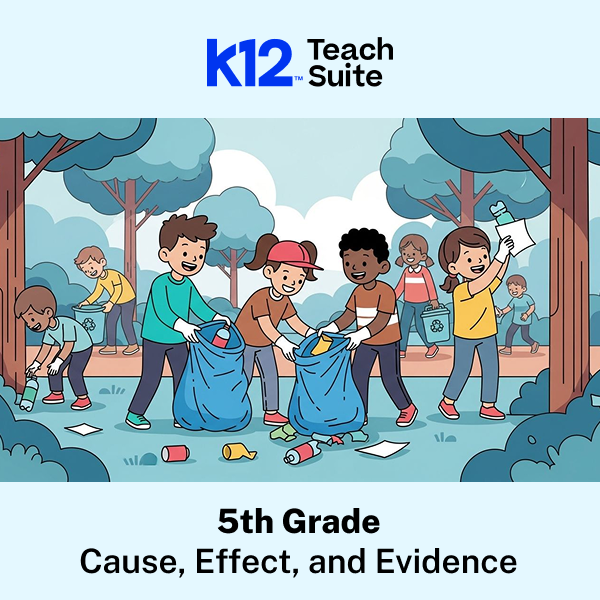 Grade 5: Cause, Effect, and Evidence - Interactive Digital Reading Comprehension Lesson