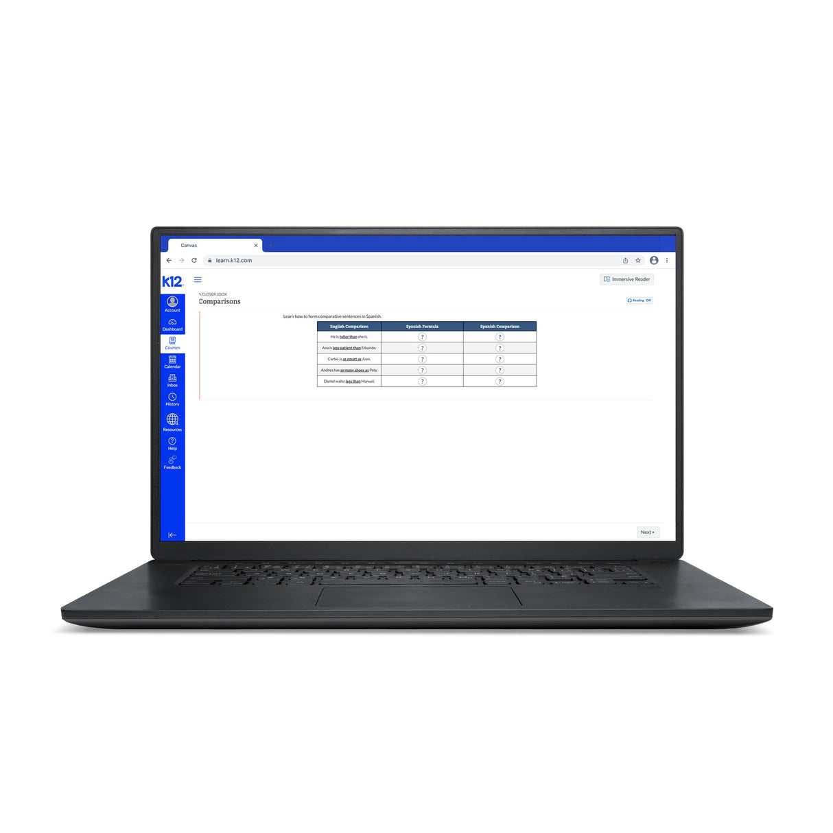 Espagnol I - Recouvrement de crédit