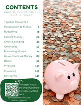 Before Personal Finance Tween (Ages 8-12) Curriculum